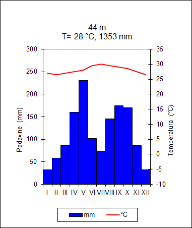 Klimogram svanaskega podnebja