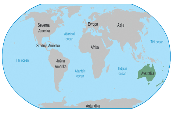 Zemljevid sveta