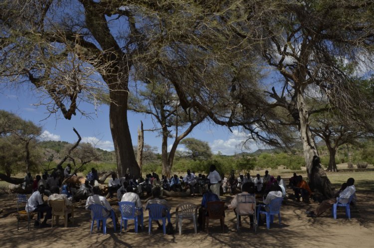 Nube so ljudstvo na meji obeh Sudanov. Nubska ljudska skupščina