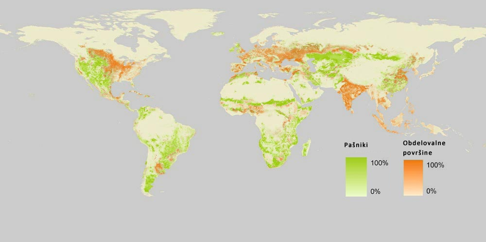 Kmetijska raba tal v svetu