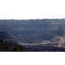 rudnik premoga.png<>Površinski oz. dnevni odkop premoga