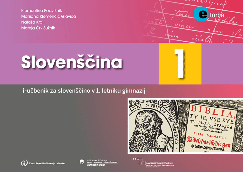 Cover image for SLOVENŠČINA 1